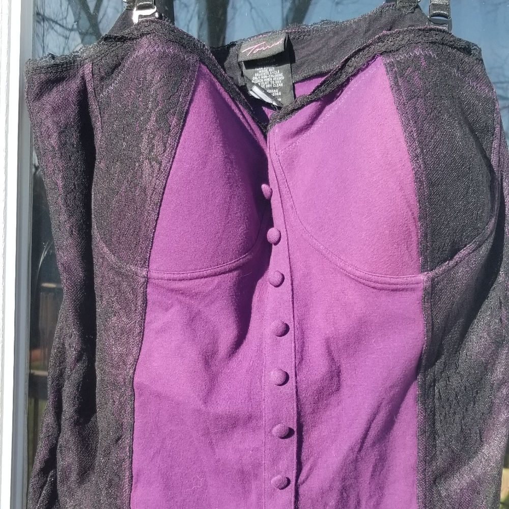 SZ 3 Torrid Stretch corset tank